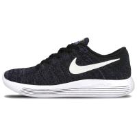Nike LunarEpic Flyknit Износостойкие и Легкие Низкие Беговые Кроссовки Женские Черные