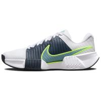 Nike GP Challenge Pro Удобные и Легкие Теннисные Кроссовки с Низким Верхом Амортизация Мужские Белые и Синие