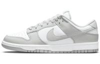 Nike Dunk Ретро 'Серый FOG' Коровья кожа Винтаж Устойчивые к истиранию Низкие Кроссовки для скейтбординга Мужские