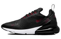 Nike Air Max 270 Сетка Текстиль Низкие Повседневные Мужские Кроссовки Черные Красные