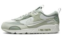 Nike Air Max 90 Futura Устойчивая к истиранию Низкая Повседневная Обувь Женская Зеленая Белая