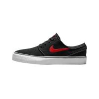 Nike SB Stefan Janoski Кожа Устойчивая к истиранию Низкие Кеды для Скейтбординга Детские Черные Красные