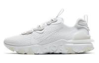 Nike React Vision Сетка Амортизация Противоскользящие Низкие Повседневные Беговые Кроссовки Мужские Серый Белый