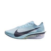 Nike VAPORFLY 4 Ткань Амортизация Низкий Топ Длинный Бег Спринт Гонки Беговые Кроссовки Женские Ледниково-Синий