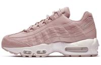 Nike Air MAX 95 Амортизация Износостойкие Низкие Повседневные Беговые Кроссовки Женские Вишневый Цветок Розовый