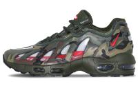Nike Air Max 96 Текстиль Синтетическая кожа Амортизация Износостойкие низкие беговые кроссовки для мужчин