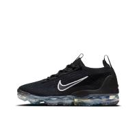 Nike VaporMax Flyknit Low Повседневные беговые кроссовки для женщин черные