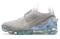 Nike Vapormax 2020 Ткань Низкий Верх Повседневные Беговые Кроссовки Женские Серый Синий