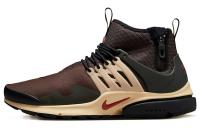 Nike Air Presto MID Utility MID Топ Повседневная обувь Мужская Темно-коричневая