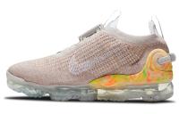 Nike Vapormax 2020 Low Верхний материал Низкий топ Беговые кроссовки Мужские Бежевый Оранжевый