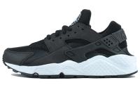 Nike Air Huarache Anti-Slip Легкие Низкие Беговые Кроссовки Женские Черно-Белые