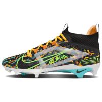 Nike Alpha Menace 4 Противоскользящие футбольные бутсы Мужские Черные и Оранжевые