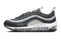 Nike Air Max 97 Кожа Удобные Устойчивые к истиранию Дышащие Низкие Кеды для Детей Lifestyle Черные Серые Подростковые