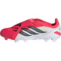 Adidas PREDATOR ELITE Низкие футбольные бутсы с поддержкой ярко-красный и черный детские