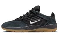 Nike Sb Vertebrae Удобная Круглая Носка Низкий Топ Повседневная Обувь Унисекс Черная