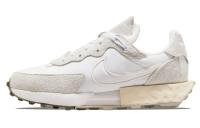 NIKE Fontanka Waffle Минималистский стиль Низкие беговые кроссовки Женские Белые
