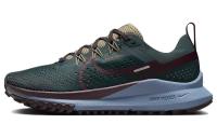 Nike Pegasus Trail 4 Устойчивые к истиранию Низкие Беговые кроссовки Женские Зеленые