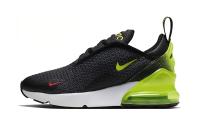 Nike Air Max 270 RF Low Топ Низкие Детские Лайфстайл Кроссовки Черные Зеленые Для Возраста 3-7 Лет