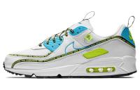 Nike Air Max 90 Синтетическая кожа Низкие кеды с воздушной подушкой для повседневного бега Унисекс