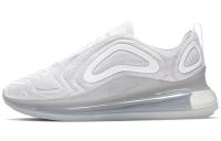 Nike Air MAX 720 Сетчатая ткань Низкий топ Повседневная обувь Женская Чисто белый