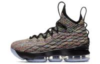 Nike Lebron 15 MULTI Цвет GS Высокие Детские Баскетбольные Кроссовки Черный Многоцветный