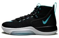 Nike Zoom Rize 2 TB MID Топ Баскетбольные кроссовки Мужской Черный Белый