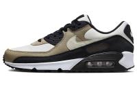 Nike Air Max 90 Текстиль Синтетическая кожа Низкий верх Повседневная обувь Мужская Серый Черный