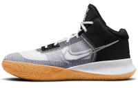 Nike Flytrap 4 MID Топ Баскетбольные Кроссовки для Игры Мужские Черные Белые Серые Азиатская Версия