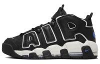Nike Air More Uptempo MID Топ Винтажные Баскетбольные Кроссовки Мужские Черно-Белые