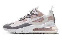 Nike Air Max 270 Устойчивые к истиранию Низкие Повседневные Беговые Кроссовки Женские Серебристо-Розовые
