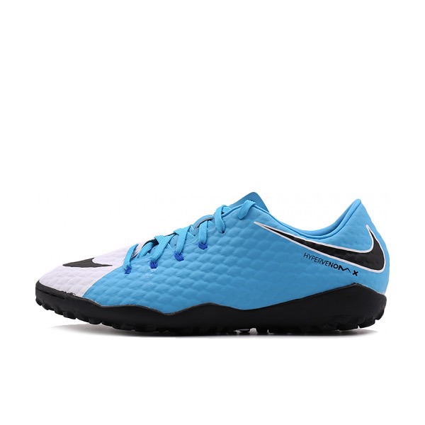 Nike Hypervenom Phelon TF Шипы Амортизация Износостойкие Футбольные бутсы Мужские Синий Черный