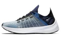 Nike EXP X14 Амортизация Противоскользящие Низкие Беговые Кроссовки Мужские Синие