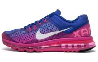 Nike Air Max+ Амортизация Дышащий Низкий Верх Повседневная Обувь Женская Розовый Фиолетовый