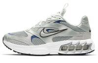 Nike Zoom Air Fire Удобно и модно Амортизация Противоскользящие Низкие Беговые кроссовки Женские Белые Серебряные