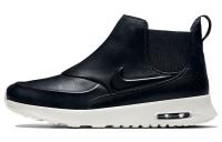 Nike Air Max THEA MID Топ Беговые кроссовки Женские Черные