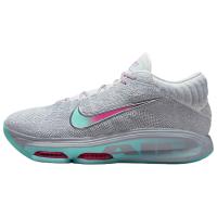 Nike GT Hustle 3 Противоскользящие Устойчивые к истиранию Низкие Баскетбольные Кроссовки Унисекс Серый Синий