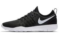 Nike FREE TR 7 Амортизация Противоскользящие Поддержка Низкие Кроссовки для тренировок Женские Черные