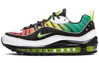 Olivia Kim X Nike Air Max 98 Low Топ Воздушная Подушка Марафон Беговые кроссовки Женские Красный Желтый Зеленый