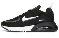 Nike Air Max 2090 Устойчивый к истиранию Легкий Низкий Топ с амортизацией Беговые кроссовки Мужские Черные