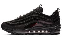 Nike Air Max 97 Сетка Текстиль Синтетическая кожа Низкий верх Воздушная подушка Повседневные беговые кроссовки Женские