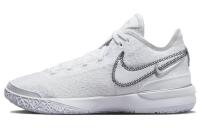 Nike LeBron NXXT Gen Zoom LeBron NXXT Gen Low Топ Баскетбольные кроссовки для игры Мужской Белый черный Азиатская версия