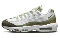 Nike Air Max 95 Сетка Текстиль Кожа Низкий Верх Повседневная Обувь Мужская Белый Зеленый
