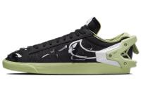 ACRONYM X Nike Blazer 'Черный' Городской техвир Низкие кроссовки для скейтбординга Унисекс Черный Зеленый
