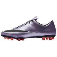 Nike JR MERCURIAL VICTORY V Удобные противоскользящие и устойчивые к истиранию футбольные бутсы для мужчин серебряные