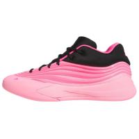 Adidas Dame 10 противоскользящие устойчивые к истиранию низкие баскетбольные кроссовки унисекс розовые черные
