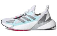 Adidas X9000l4 Ткань Амортизация Дышащий Противоскользящий Низкий Топ Марафон Беговые кроссовки Женские
