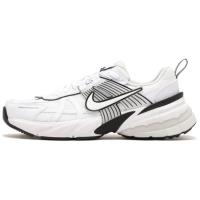 Nike V2K Run Ткань Устойчивая к истиранию Дышащий Низкий Верх Повседневные Городские Кроссовки для Бега Женские Белые
