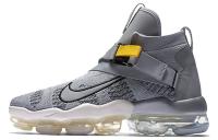 Nike Air Vapormax Premier Flyknit Амортизация Высокие Беговые Кроссовки Мужские Серые