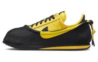 CLOT X Nike Cortez Вышивка Низкие Беговые Кроссовки Унисекс Желтые