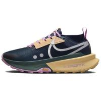 Nike Zegama 2 противоскользящие устойчивые к истиранию низкие беговые кроссовки для женщин глубокий морской синий